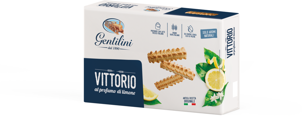 Sušenky VITTORIO s citrusy Gentilini 250g